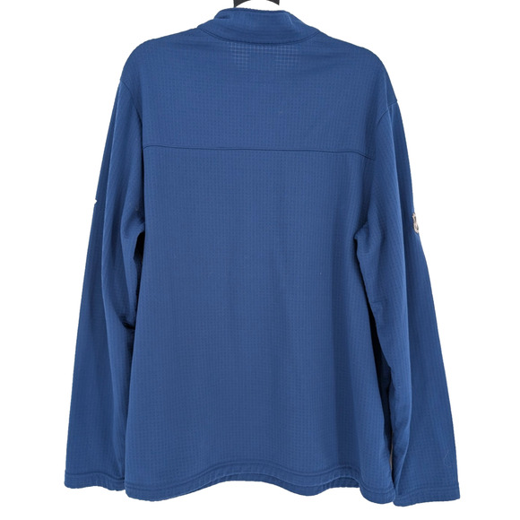 Fanatics Pro Rink Toronto Maple Leafs Mens Blue Quarter Zip Shirt XL Hockey NHL - Picture 2 of 11